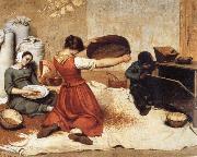 Gustave Courbet Die Kornsieberinnen France oil painting artist